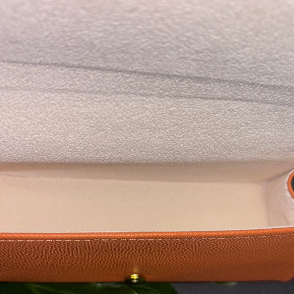 Tory Burch Orange Sunglasses Case - Picture 10 of 16
